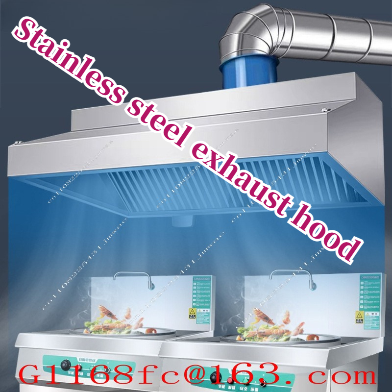 Commercial Kitchen Hoods - Stainless Steel Exhaust Hood for Commercial