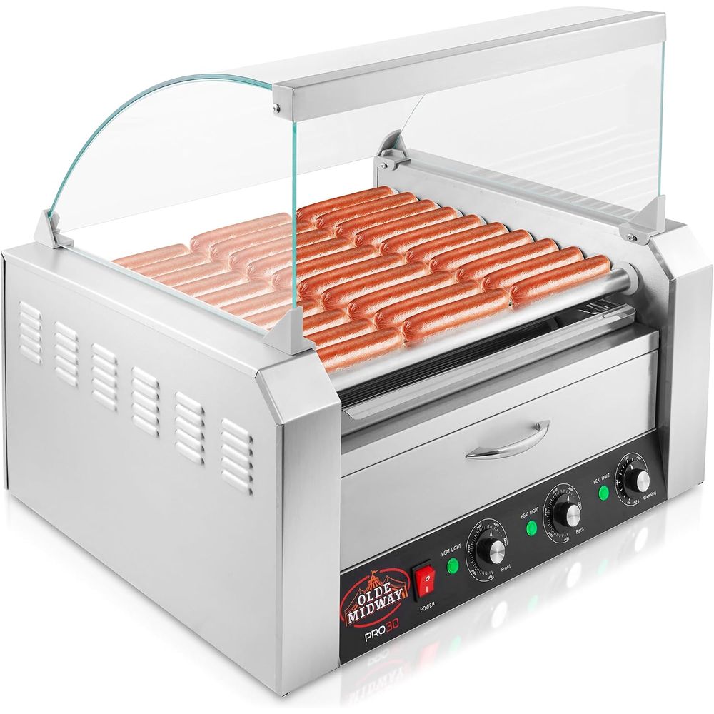 Olde way Electric 30 Hot Dog 1 - Hot Dog Roller Grill 评论和价格