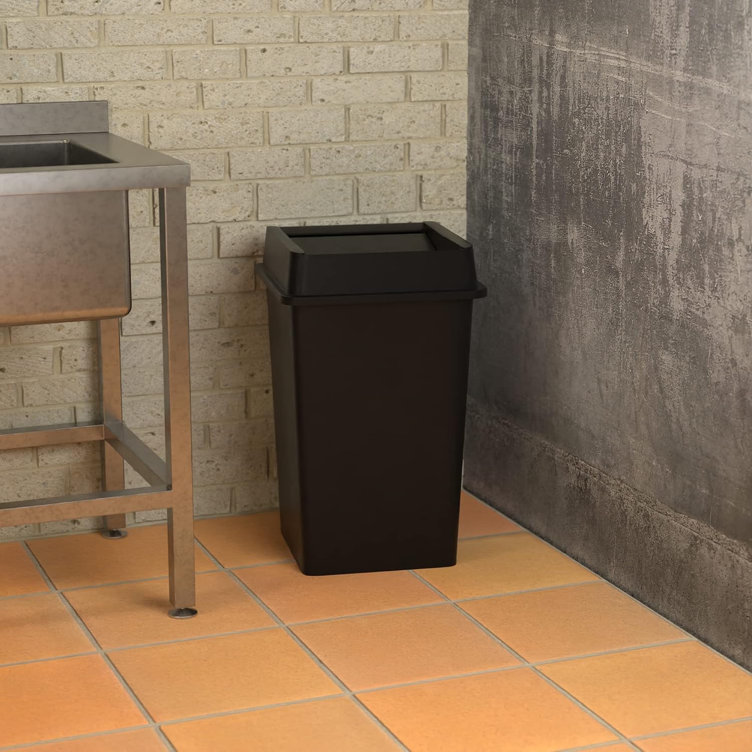 Commercial Heavy Duty Square T - Commercial Kitchen Garbage Can 评论和价格