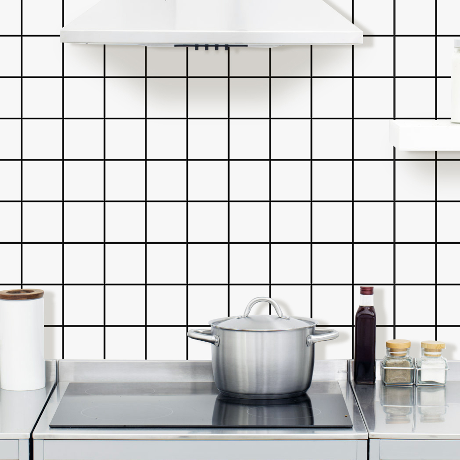 10pcs Premium Square Wall Tile - Commercial Kitchen Wall 评论和价格
