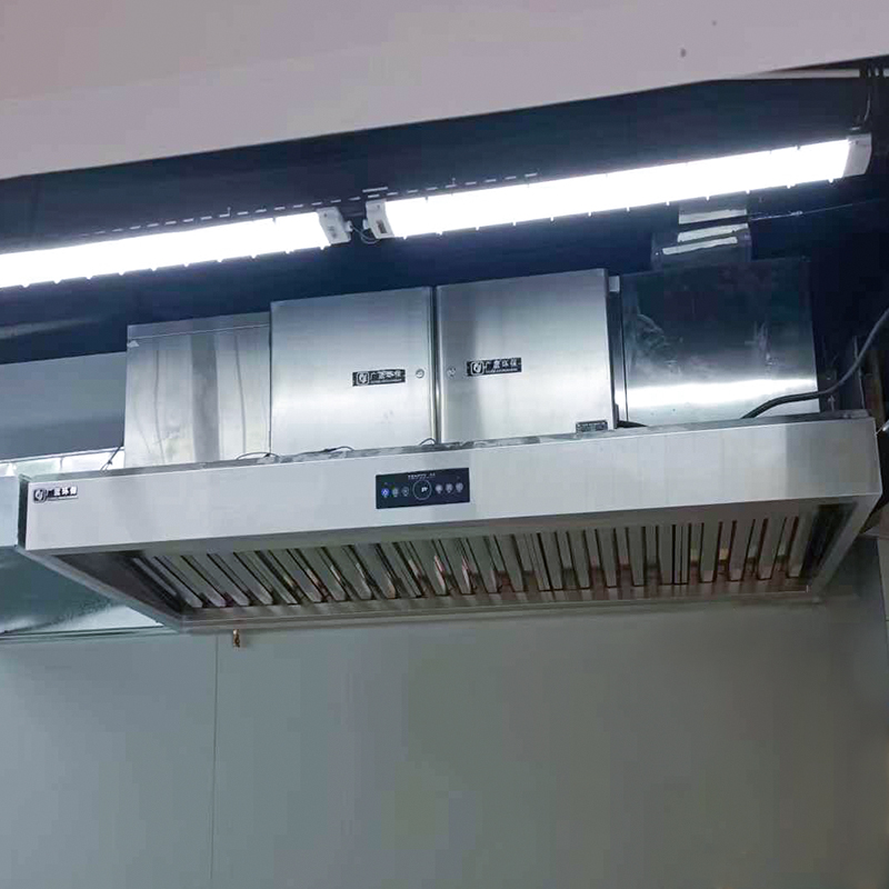 Over 98% Fume Removal Rate Ele - Commercial Kitchen Chimney 评论和价格