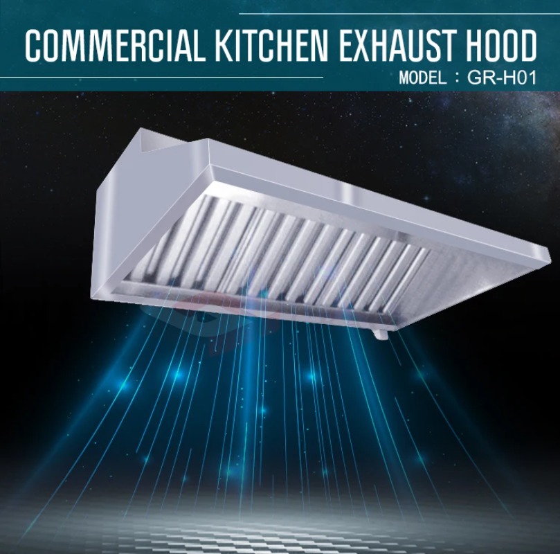 Cooker Chimney Island Range Ho - Commercial Kitchen Chimney 评论和价格