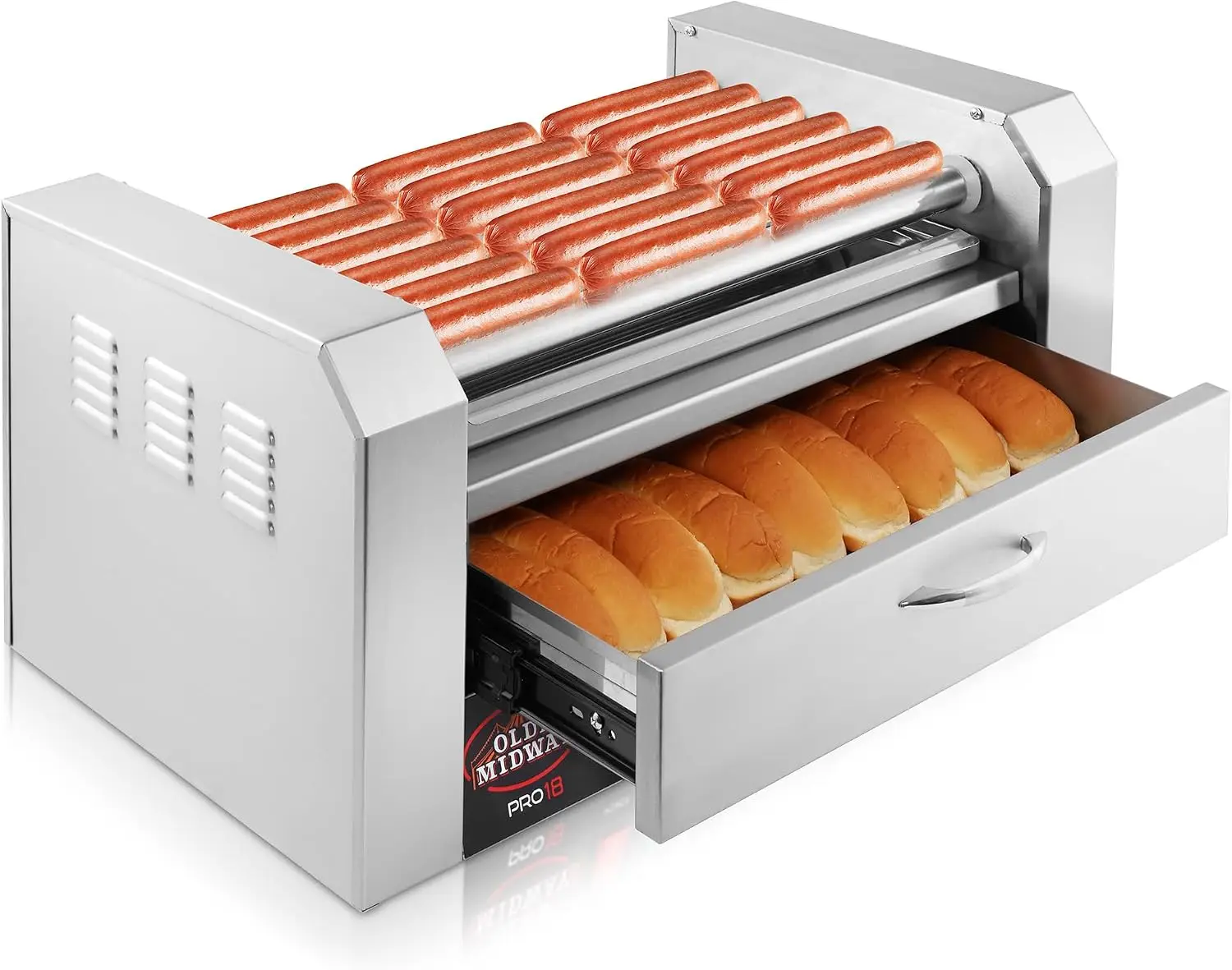 BestsellerElectric 18 Hot Dog  - Hot Dog Roller Grill 评论和价格