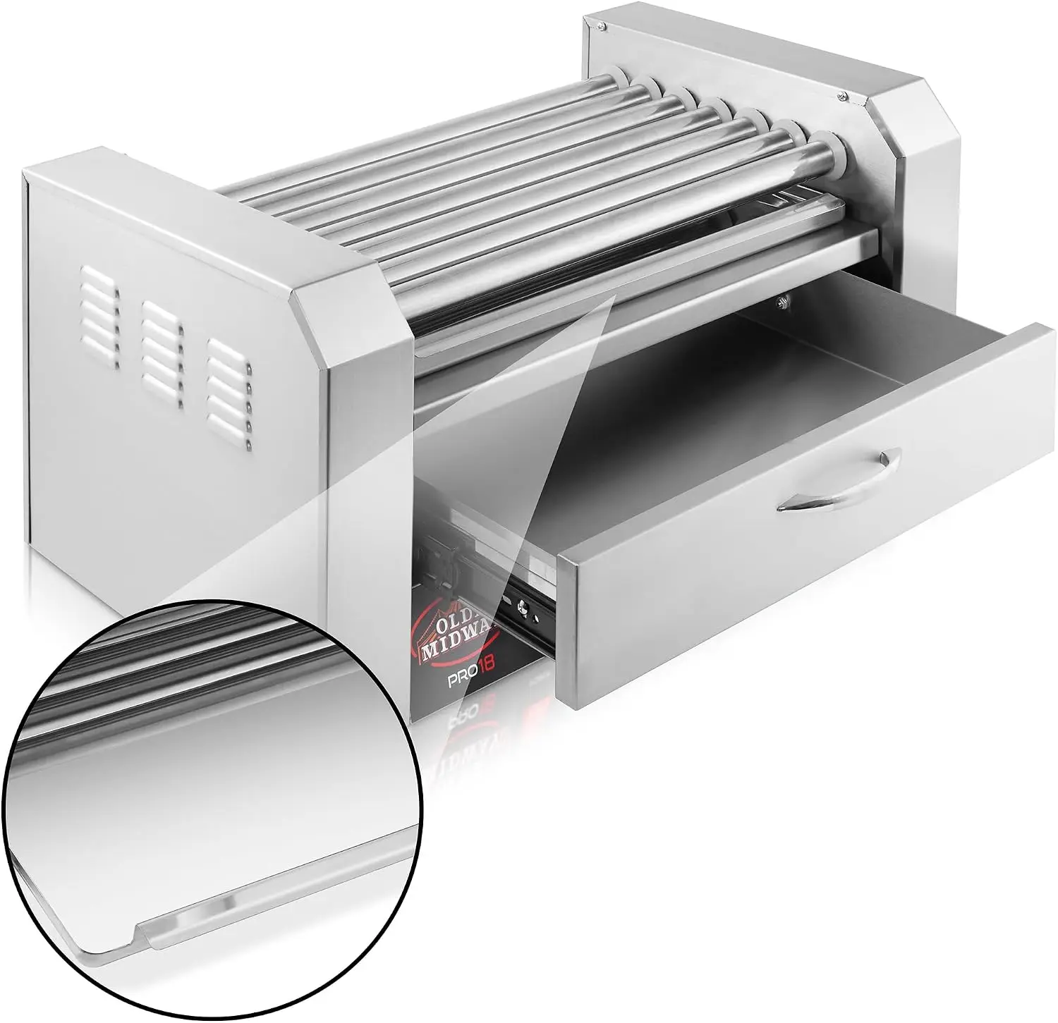 BestsellerElectric 18 Hot Dog  - Hot Dog Roller Grill 评论和价格