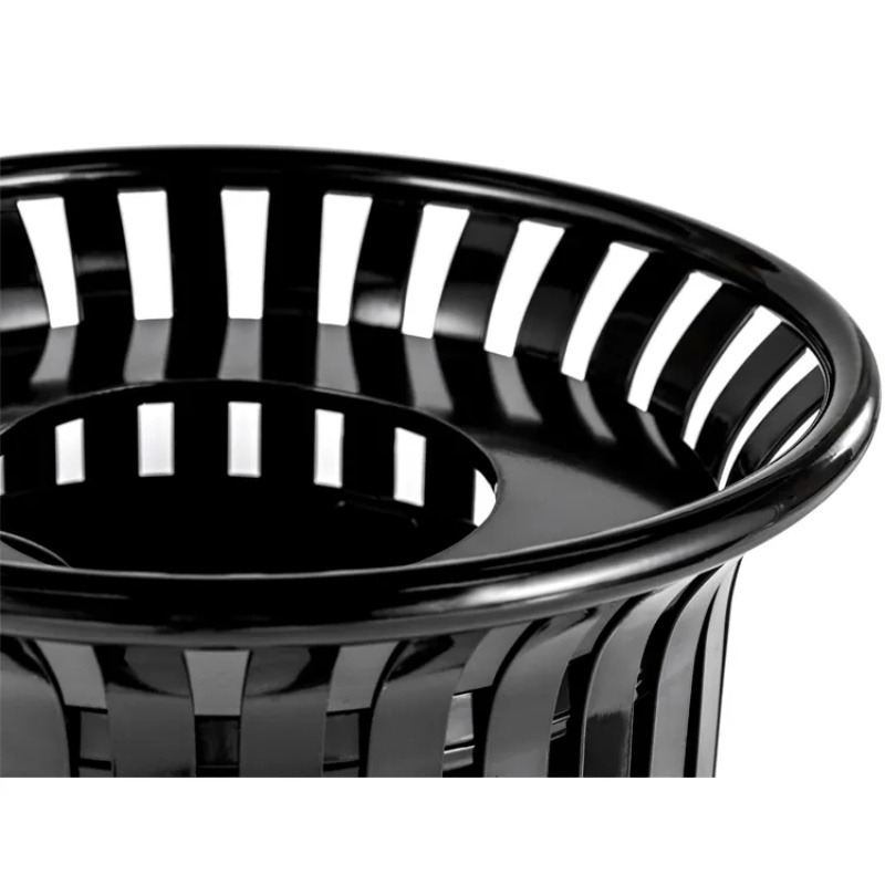 Garbage Outdoor Metal Scrap Bl - Commercial Kitchen Garbage Can 评论和价格