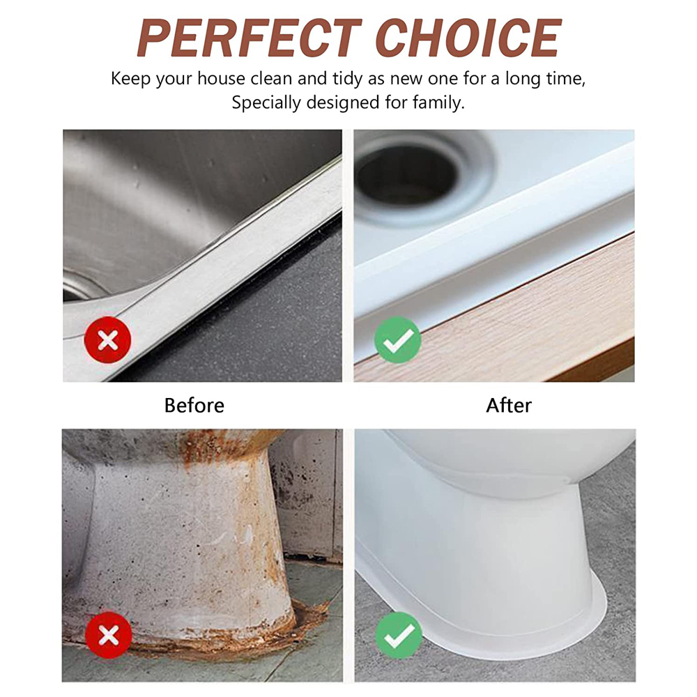 3.2M Bath Caulk Tape Self Adhe - Commercial Kitchen Wall 评论和价格