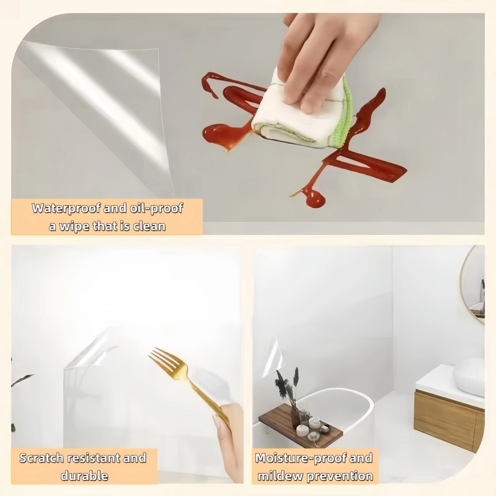 3M/5M/10M Kitchen Wall Wallpap - Commercial Kitchen Wall 评论和价格