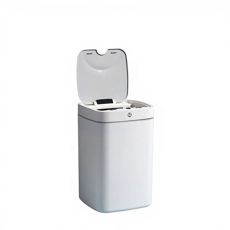 Square Smart Plastic Trash Can - Commercial Kitchen Garbage Can 评论和价格