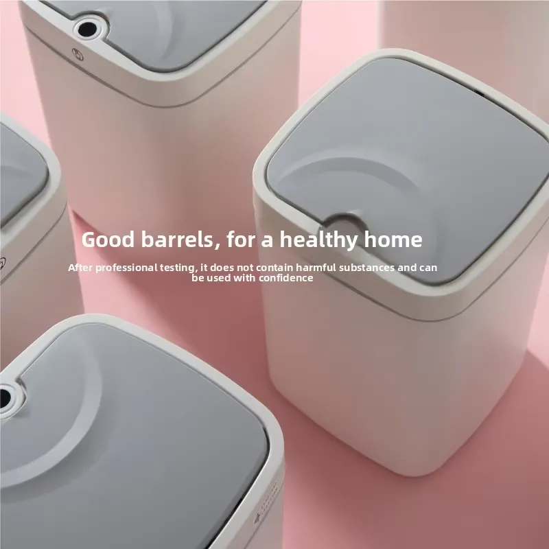 Square Smart Plastic Trash Can - Commercial Kitchen Garbage Can 评论和价格