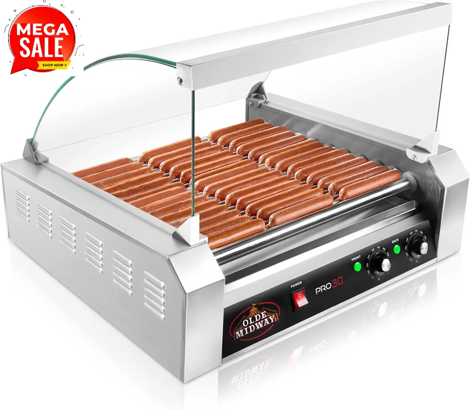BestsellerElectric 30 Hot Dog  - Hot Dog Roller Grill 评论和价格