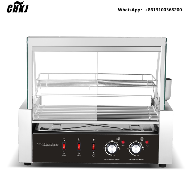 Commercial Stainless Steel Hot - Hot Dog Roller Grill 评论和价格