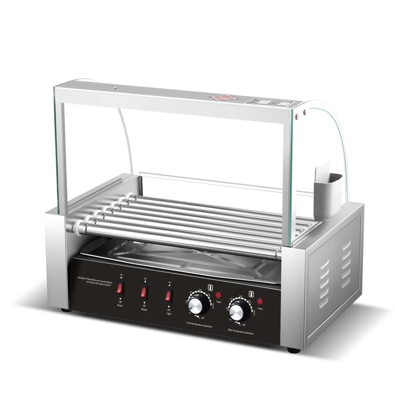 Commercial Stainless Steel Hot - Hot Dog Roller Grill 评论和价格